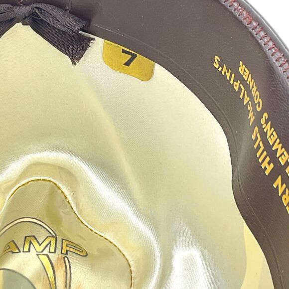 Champ Kasmir Finish Fedora Hat Brown Western Hills McAlpins Gentlemens Corner 7 - Picture 11 of 11